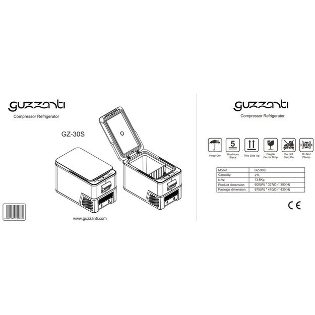 Automobilinis šaldytuvas GZ 30S 1