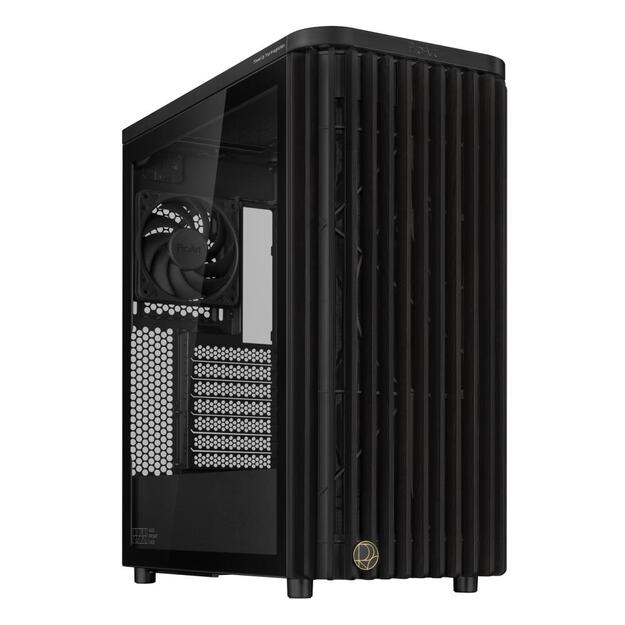 Case|ASUS|ProArt PA401 Wood Edition - Tempered Glass Panel|MidiTower|Case product features Transparent panel|Not included|ATX|Colour Black|PROARTPA401WOODTGPWM