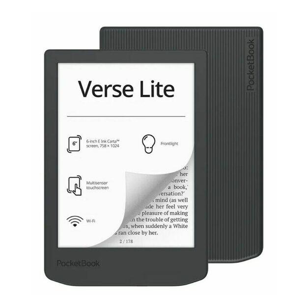 E-Reader|POCKETBOOK|Verse Lite 619 6 |6 |1024x758|1xUSB-C|Wireless LAN|Grey|PB619-T-WW