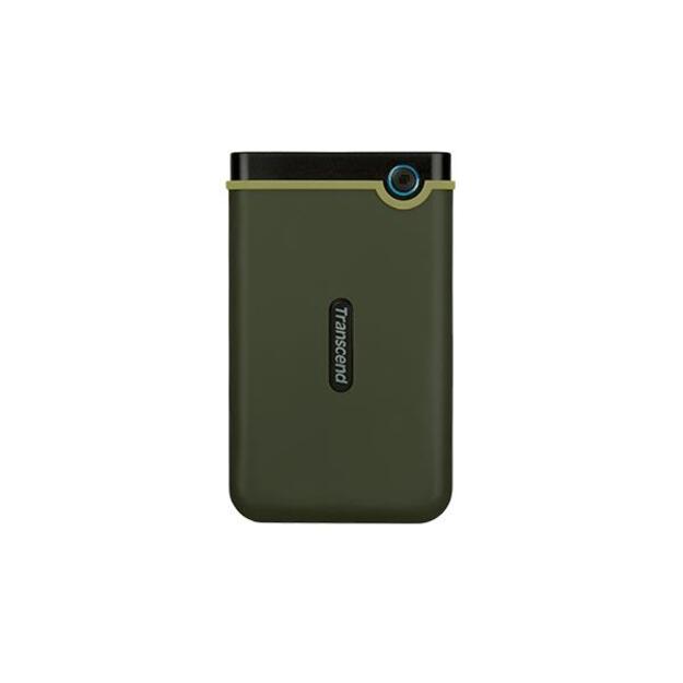 External HDD|TRANSCEND|StoreJet|1TB|USB 3.1|Colour Green|TS1TSJ25M3G