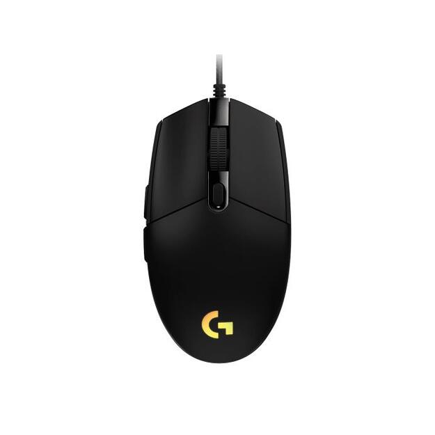 MOUSE USB OPTICAL G102 LIGHTSY/BLACK 910-005823 LOGITECH