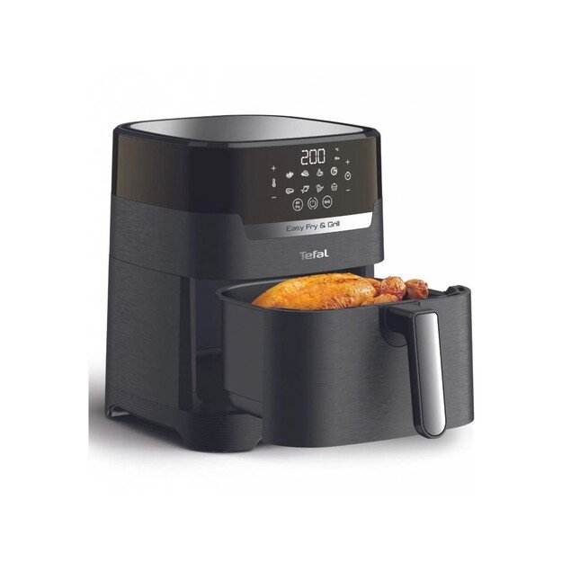 Karšto oro gruzdintuvė Tefal EASY FRY & GRILL EY505815, juoda 8