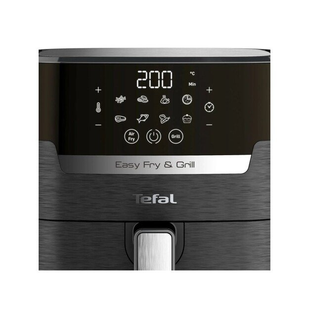 Karšto oro gruzdintuvė Tefal EASY FRY & GRILL EY505815, juoda 5
