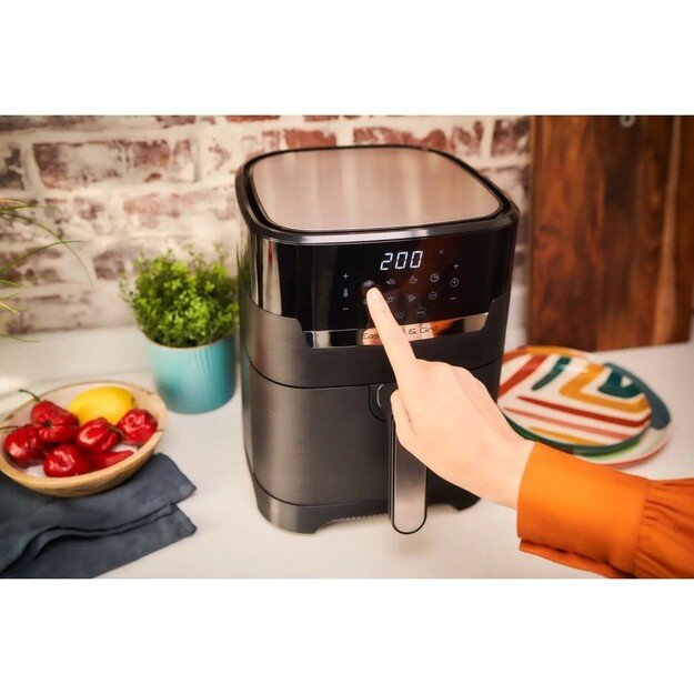 Karšto oro gruzdintuvė Tefal EASY FRY & GRILL EY505815, juoda 7