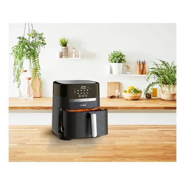 Karšto oro gruzdintuvė Tefal EASY FRY & GRILL EY505815, juoda 1