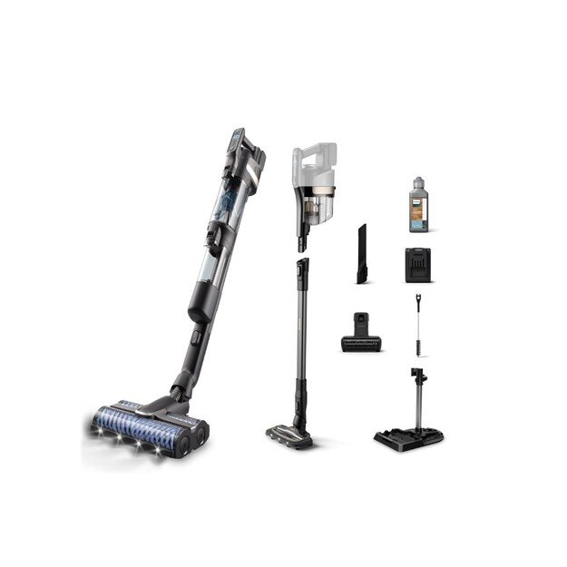 Belaidis, plaunantis dulkių siurblys - šluota Philips XW9463/11