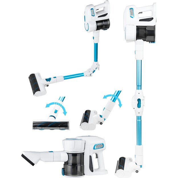 Dulkių siurblys šluota ECG VT 5220 2in1 Flex Clean 16