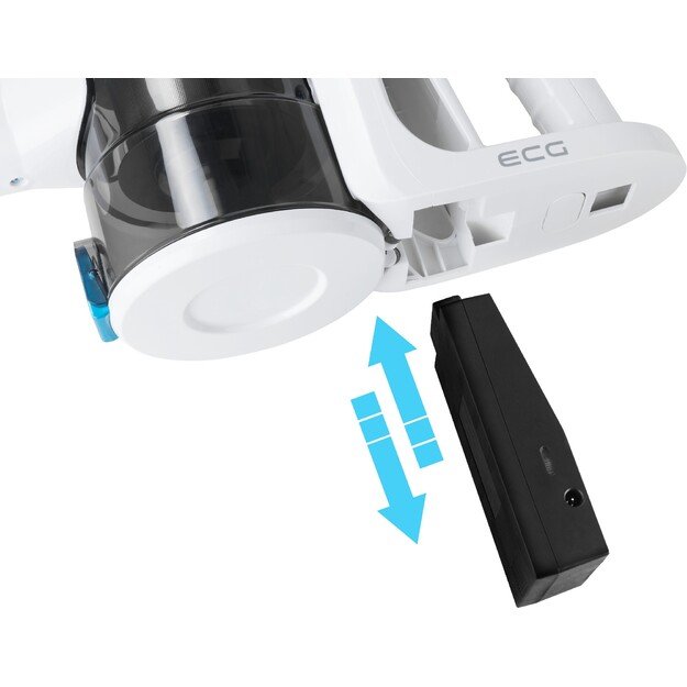 Dulkių siurblys šluota ECG VT 5220 2in1 Flex Clean 6