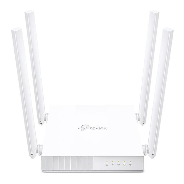 Wireless Router|TP-LINK|750 Mbps|1 WAN|4x10/100M|Number of antennas 4|ARCHERC24