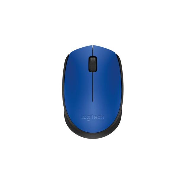 MOUSE USB OPTICAL WRL M171/BLUE 910-004640 LOGITECH