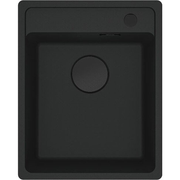 Virtuvės plautuvė Franke MRG 610-37A, black matt, 114.0659.123