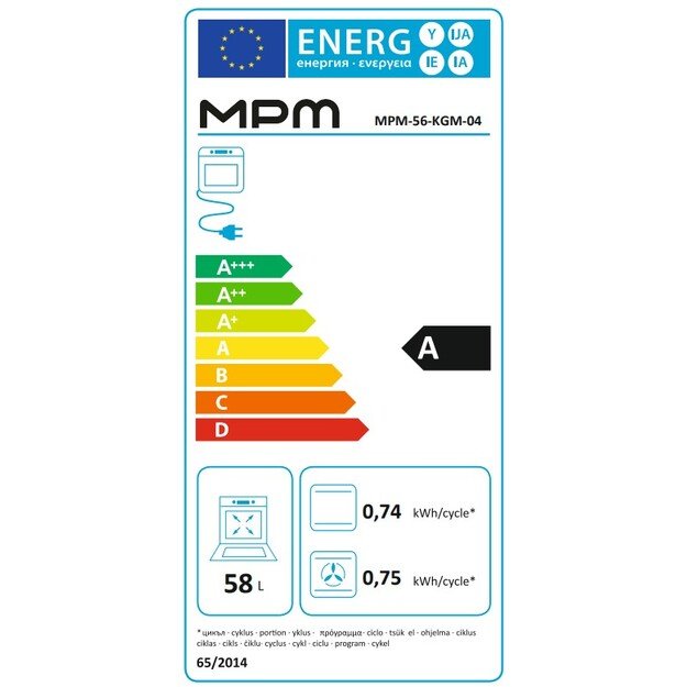 Viryklė MPM MPM-56-KGM-04 2
