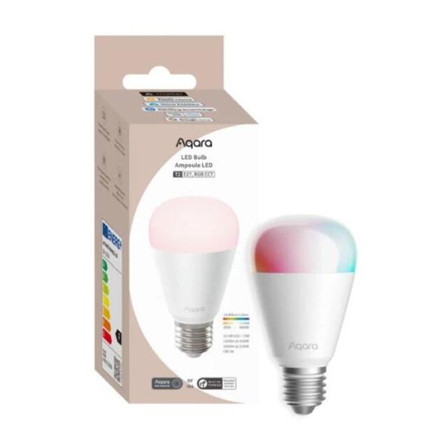 Smart Light Bulb|AQARA|Power consumption 10.5 Watts|Luminous flux 950 Lumen|9000 K|Bluetooth/ZigBee|LB-L02D