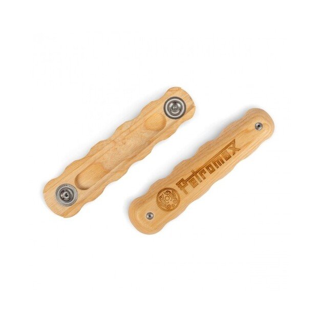 Medinis rankenos laikiklis Petromax kalto plieno keptuvėms 1