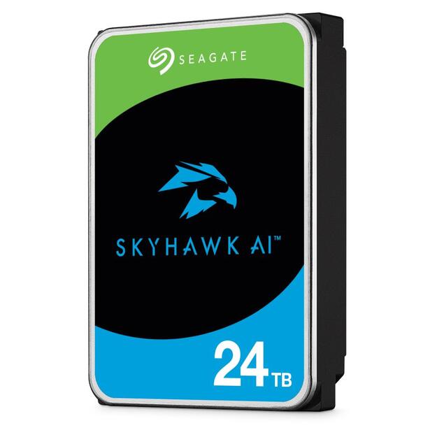 HDD|SEAGATE|SkyHawk AI|24TB|256 MB|7200 rpm|Discs/Heads 10/20|3,5 |ST24000VE002