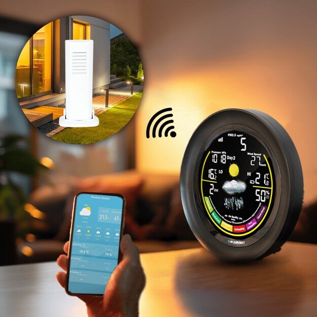 Meteorologinė stotelė WS35BK 4