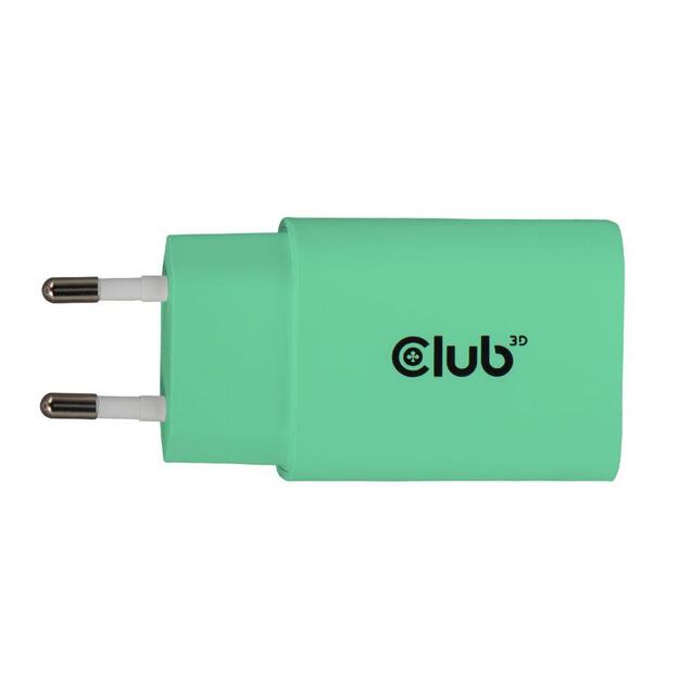 MOBILE CHARGER WALL USB-C/2PK 30W GREEN CAC-3024 CLUB3D