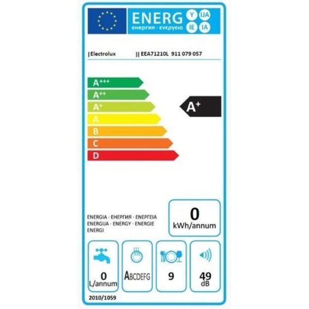 Indaplovė Electrolux EEA71210L 1