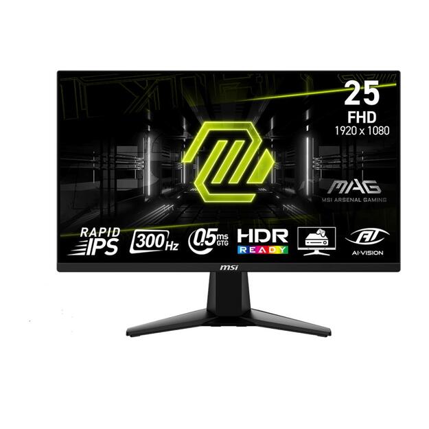 LCD Monitor|MSI|24.5  |1920x1080 pixels|Full HD|Native aspect ratio 16:9|LCD|Flat|MAG255XF