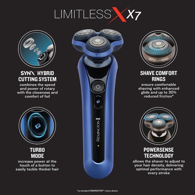 Barzdaskutė Remington X7 Limitless XR1775 8