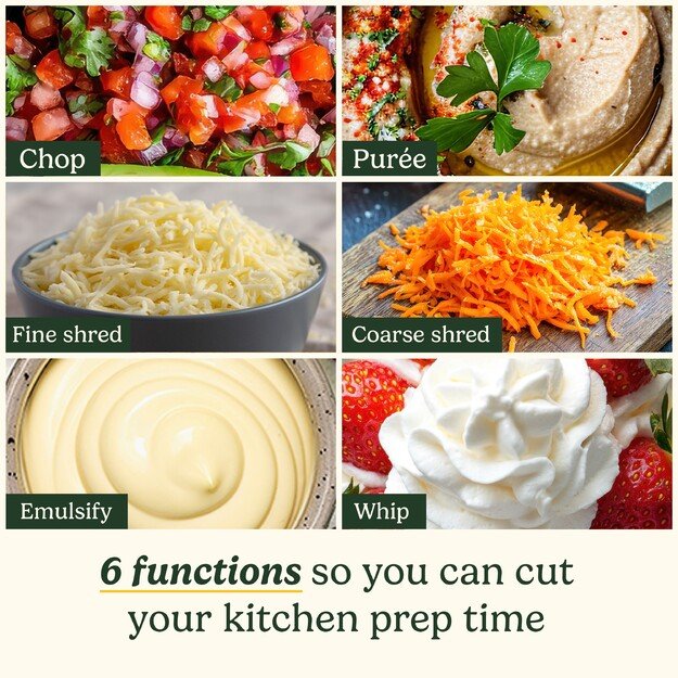 Virtuvinis kombainas Cuisinart FP5E 2