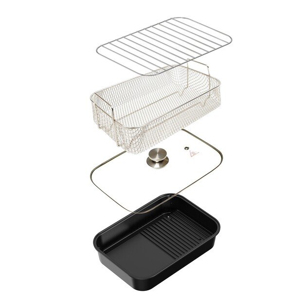 Kar&scaron;to oro gruzdintuvė Elit GrillFry360 PRO 4