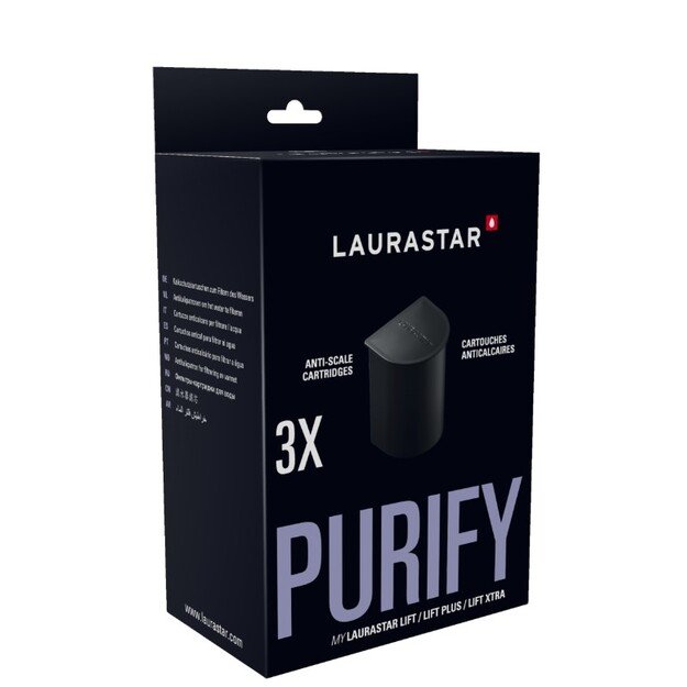LAURASTAR LIFT nukalkinimo filtro kasetės, 3 vnt.