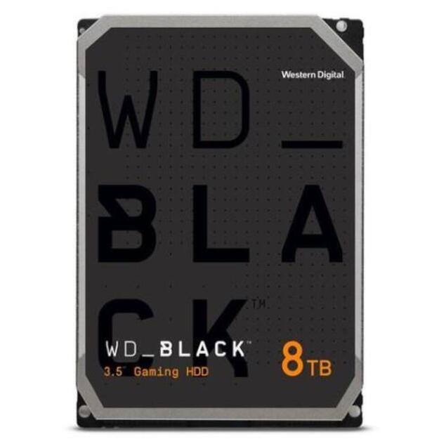 HDD|WESTERN DIGITAL|Black|8TB|SATA|256 MB|7200 rpm|3,5 |WD8001FZBX