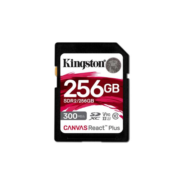 MEMORY SDXC 256GB C10/SDR2/256GB KINGSTON