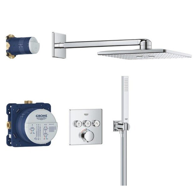 Potinkinė du&scaron;o sistema Grohe su Vitalio SmartActive 310 Cube 34875000