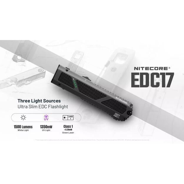 FLASHLIGHT EDC SERIES/EDC17 EU (CLASS 1) NITECORE