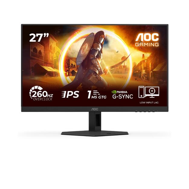 LCD Monitor|AOC|27  |1920 x 1080 pixels|Full HD|Native aspect ratio 16:9|LED|Flat|27G4ZRE