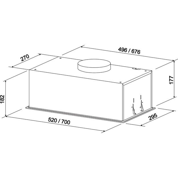 Įmontuojamas gartraukis Eleyus ATR L 14 200 52 BL