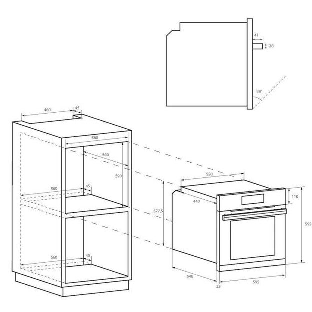 Orkaitė Candy FCM996NRL