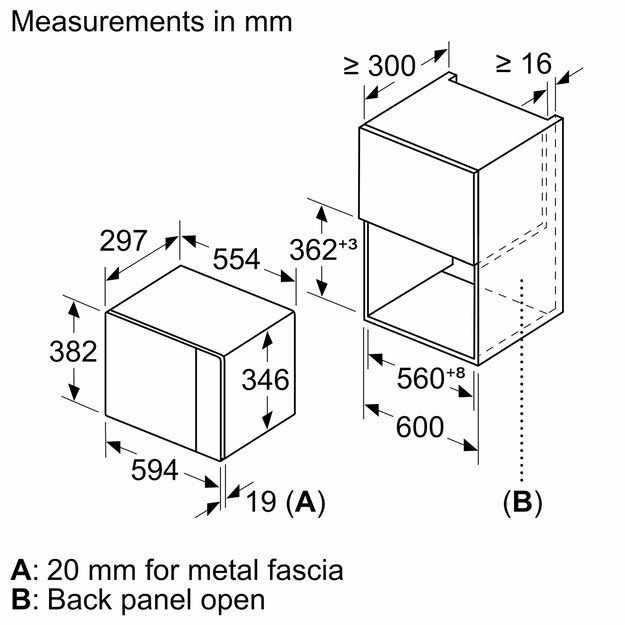 BOSCH BEL523MS0 įmont. mikrobangų krosn