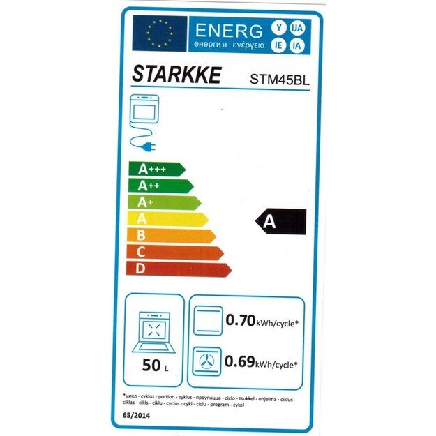 Orkaitė STM 45 BL