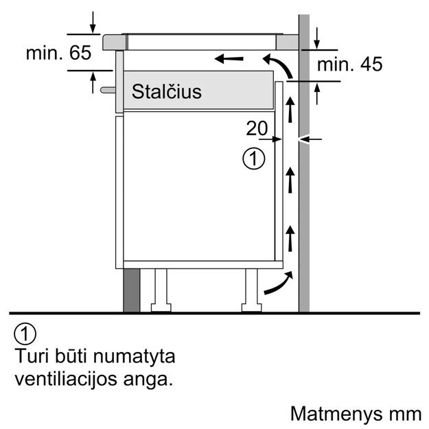 Kaitlentė Bosch PVQ695HC1Z