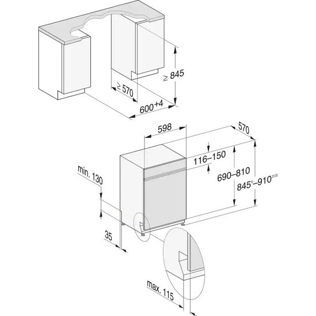 Indaplovė Miele G 7115 SCi XXL, 11780990