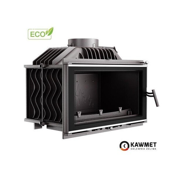 Ketaus įdėklas židiniui KAWMET W16 9,4 kW ECO