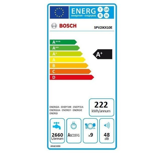 Indaplovė Bosch SPV2IKX10E