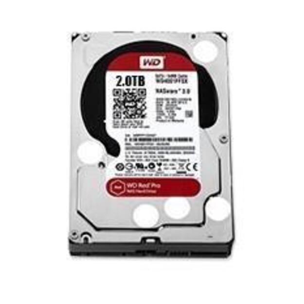 HDD|WESTERN DIGITAL|Red Pro|2TB|SATA 3.0|64 MB|7200 rpm|3,5 |WD2002FFSX