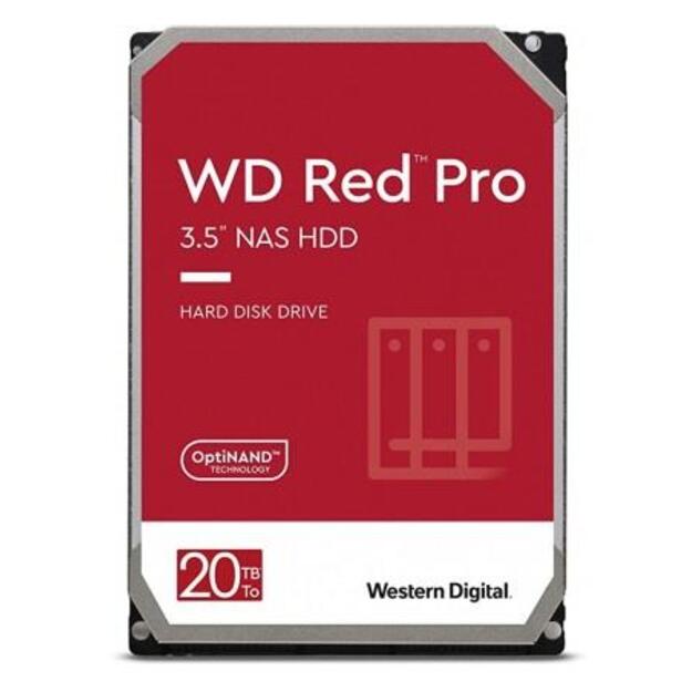 HDD|WESTERN DIGITAL|Red Pro|20TB|SATA|512 MB|7200 rpm|3,5 |WD201KFGX