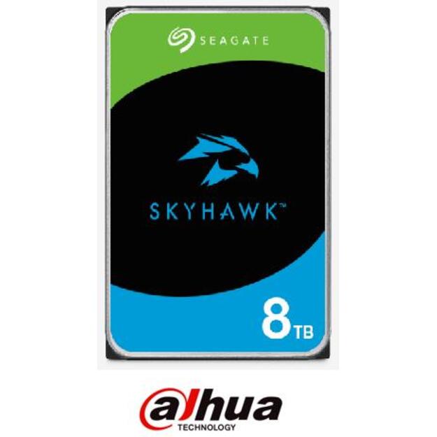 HDD|SEAGATE|SkyHawk|8TB|SATA|256 MB|5400 rpm|Discs/Heads 4/8|3,5 |ST8000VX010