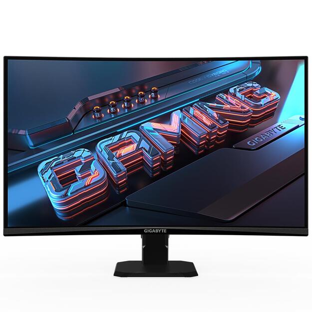 LCD Monitor|GIGABYTE|GS27FC Gaming Monitor|27 |Gaming/Curved|Panel VA|1920x1080|16:9|180Hz|Matte|1 ms|Tilt|Colour Black|GS27FCEK