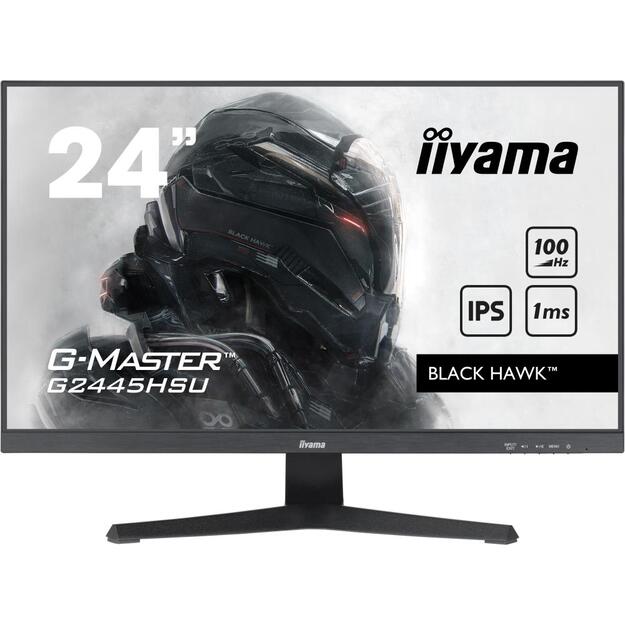 LCD Monitor|IIYAMA|G2445HSU-B1|24 |Panel IPS|1920x1080|16:9|100Hz|Matte|1 ms|Speakers|Tilt|Colour Black|G2445HSU-B1