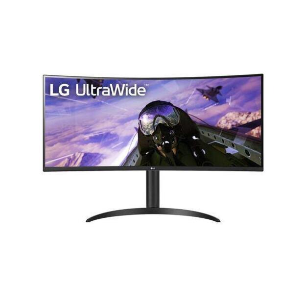 LCD Monitor|LG|34WP65CP-B|34 |Gaming/Curved/21 : 9|Panel VA|3440x1440|21:9|160Hz|Matte|1 ms|Speakers|Height adjustable|Tilt|Colour Black|34WP65CP-B