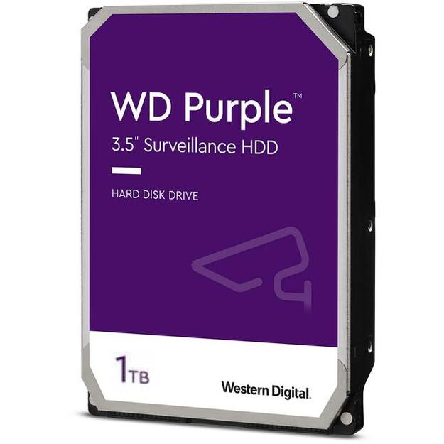 HDD|WESTERN DIGITAL|Purple|1TB|SATA 3.0|64 MB|5400 rpm|3,5 |WD11PURZ