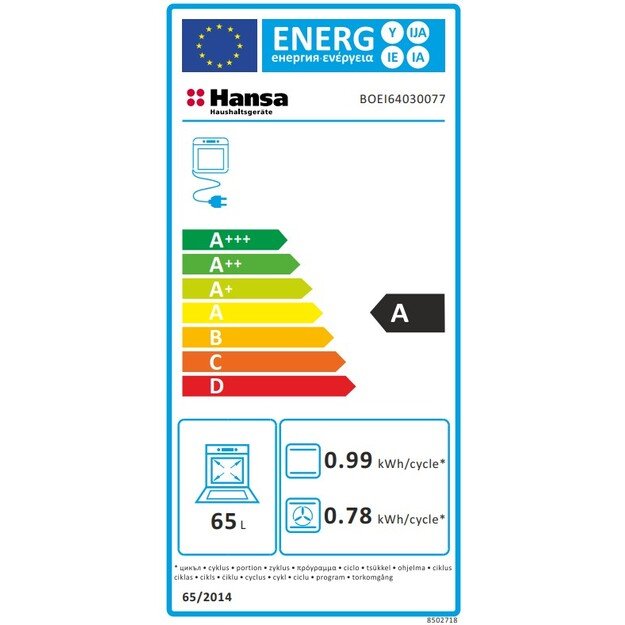 Orkaitė Hansa BOEI64030077 1