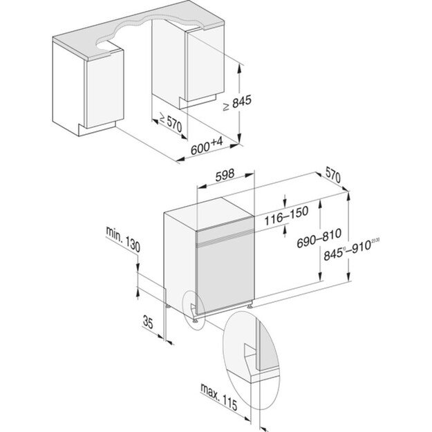 Indaplovė Miele G 7605 SCi XXL ED/CS