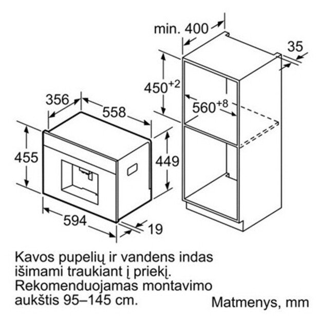 Kavos aparatas Bosch CTL636EB6